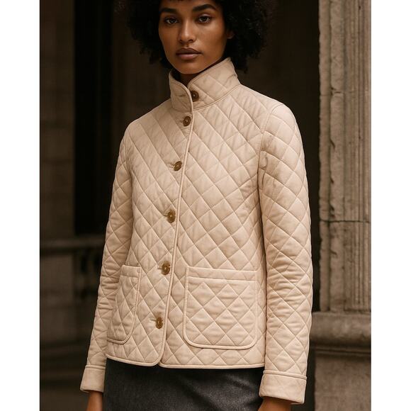 Ralph Lauren Black Label Jackets & Blazers - Ralph Lauren Black Label Blush Pink Quilted Fleece Lined Jacket
